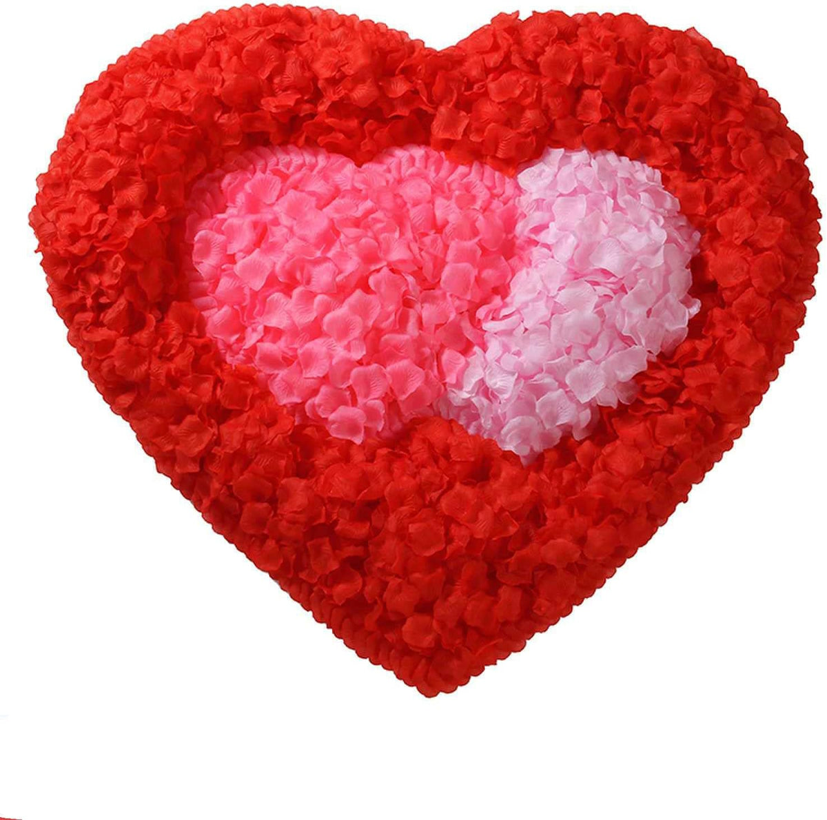 2200 PCS Silk Flower Rose Petals for Wedding Decorations (Pink)