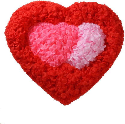 2200 PCS Silk Flower Rose Petals for Wedding Decorations (Pink)