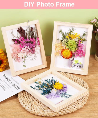Real Dried Flowers for Crafts, Natural Dry Flowers for Crafts Mixed Natural Pressed Flowers, Small Dried Flowers for Resin Dry Flowers for Candle Making (Pink 1)