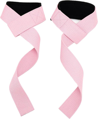 1 pair Lifting Wrist Straps for Weightlifting, Bodybuilding, Powerlifting, Strength Training, & Deadlifts,With silicone anti-slip