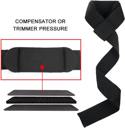 1 pair Lifting Wrist Straps for Weightlifting, Bodybuilding, Powerlifting, Strength Training, & Deadlifts,With silicone anti-slip