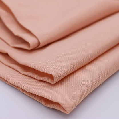14 x 108 inch Polyester Table Runner - Peach, Table Runner for Weddings, Events, Hotels and Catering Services