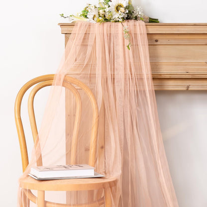 Cheesecloth Table Runner Tulle Fall Boho Wedding Shower Party Home Decor