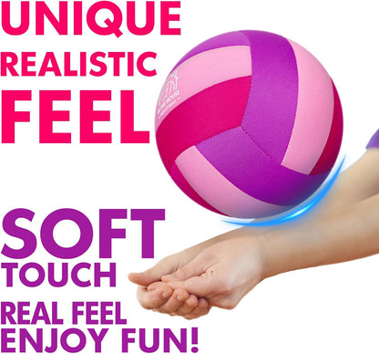 Soft Indoor Volleyballs for Practicing Inside House Silent Pain-free