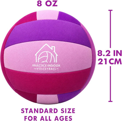 Soft Indoor Volleyballs for Practicing Inside House Silent Pain-free