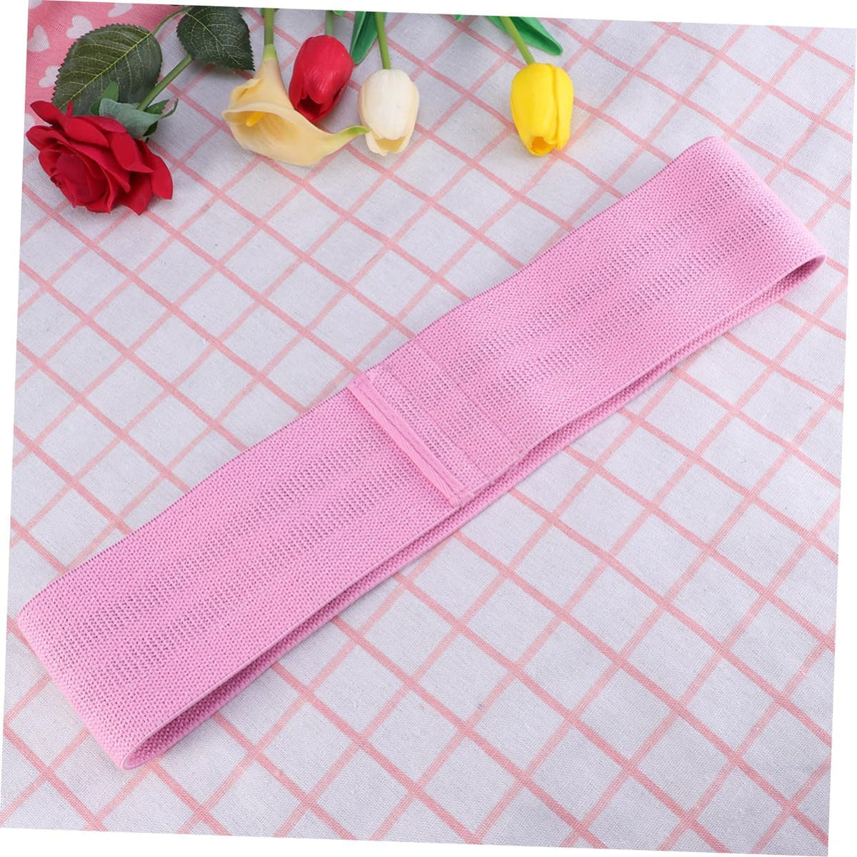 Hip Elastic Band Backward Walks and Squats for Resistance Band Women