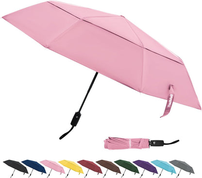 Travel Umbrella 42/45 Inches Double Vented Canopy