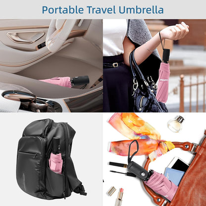 Travel Umbrella 42/45 Inches Double Vented Canopy