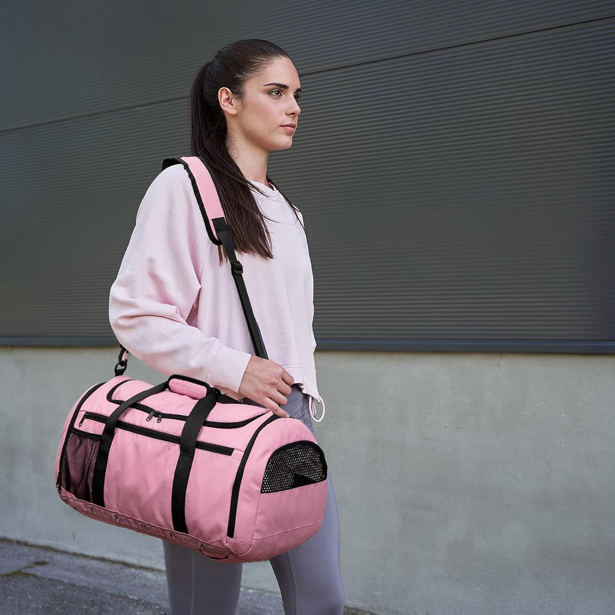 Basketball duffel bag Large Sports Bag with Separate Ball Holder & Shoes Compartment,Best for Basketball, football,Volleyball,Gym