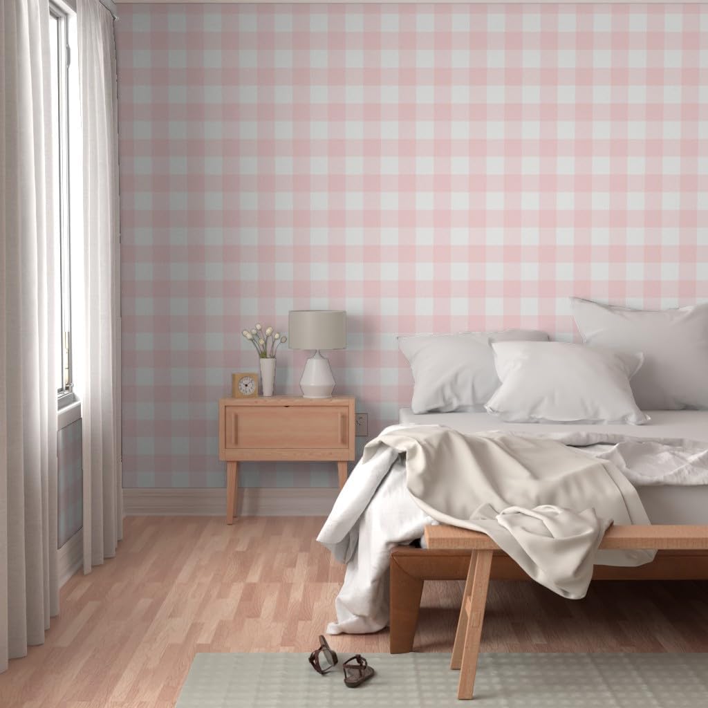 Plaid Fashion Home Peel and Stick Removable Wallpaper
