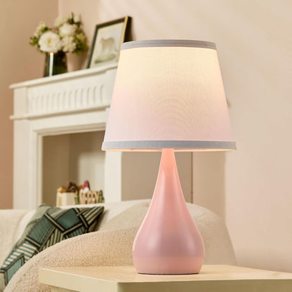 17.3'' Modern Touch Pink Table Lamp Set of 2 with 3 Way Dimmable