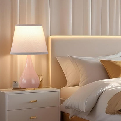 17.3'' Modern Touch Pink Table Lamp Set of 2 with 3 Way Dimmable
