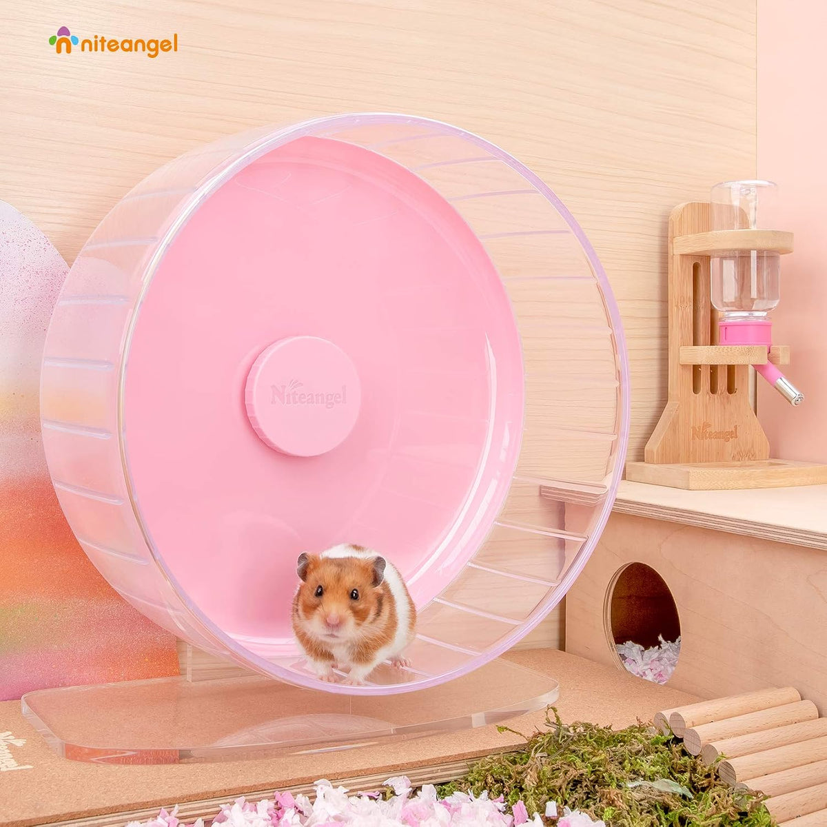Super-Silent Hamster Exercise Wheels: Quiet 11 inch Running Wheel