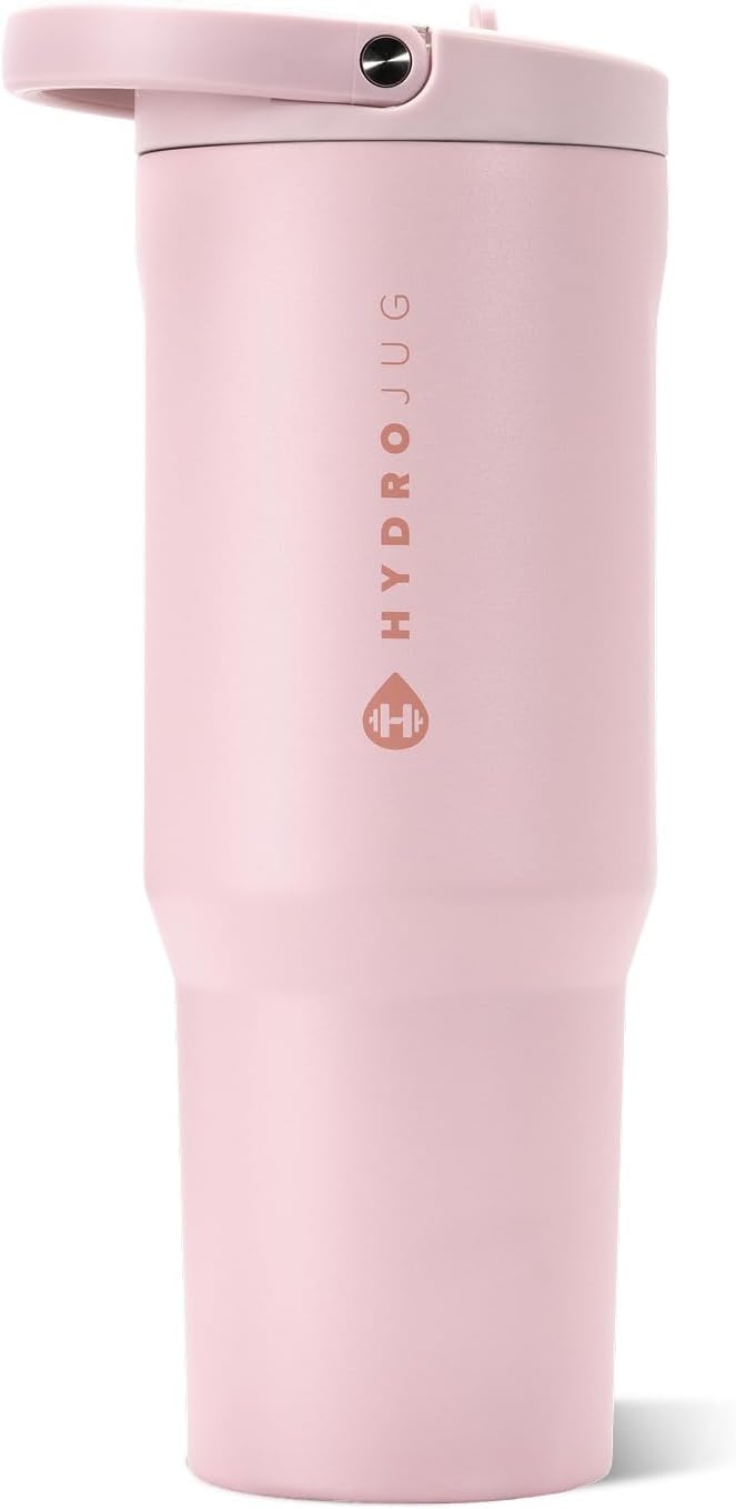 Sport 32 oz Insulated Stainless Steel Water Bottle, Pink Sand