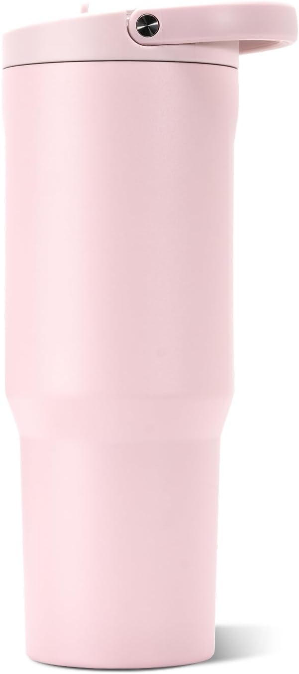 Sport 32 oz Insulated Stainless Steel Water Bottle, Pink Sand