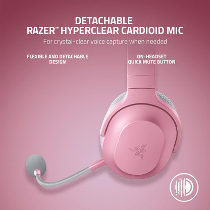Barracuda X Wireless Gaming & Mobile Headset, Quartz Pink