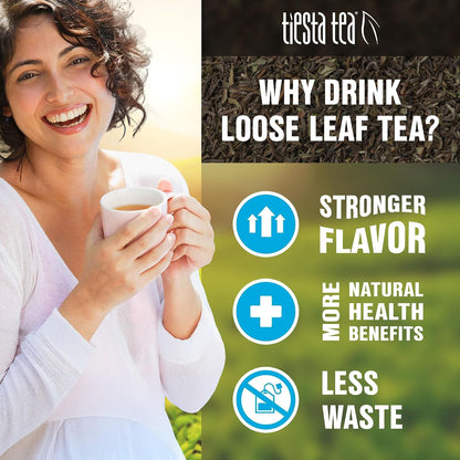 Peach Party, Loose Leaf, Peach Hibiscus Herbal Brew