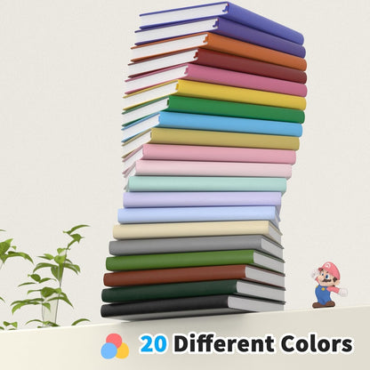 2 Pack A5 Lined Journal Notebook for Writing, 180 Pages