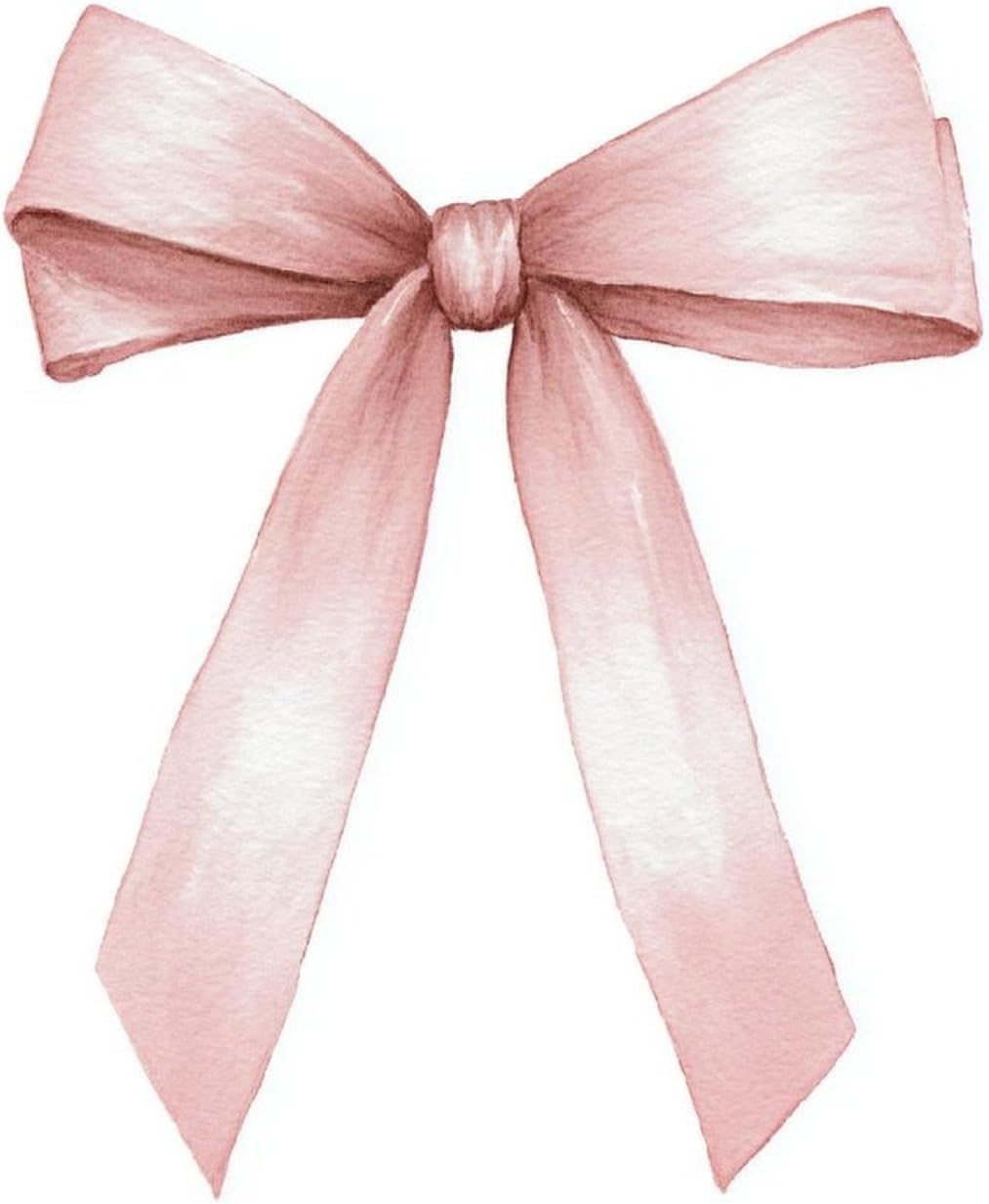 Pink Ribbon Bow in Coquette Garden DIY Gem Art Painting Kit for Adults Full Drill Round Gem Craft Kit 12"x16"