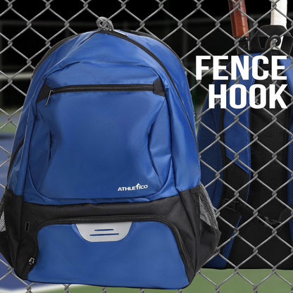 Premier Tennis Backpack - Tennis Bag Holds 2 Rackets in Padded Compartment | Separate Ventilated Shoe Compartment | Tennis Bags for Men or Women