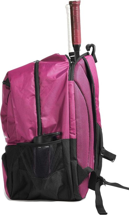 Premier Tennis Backpack - Tennis Bag Holds 2 Rackets in Padded Compartment | Separate Ventilated Shoe Compartment | Tennis Bags for Men or Women