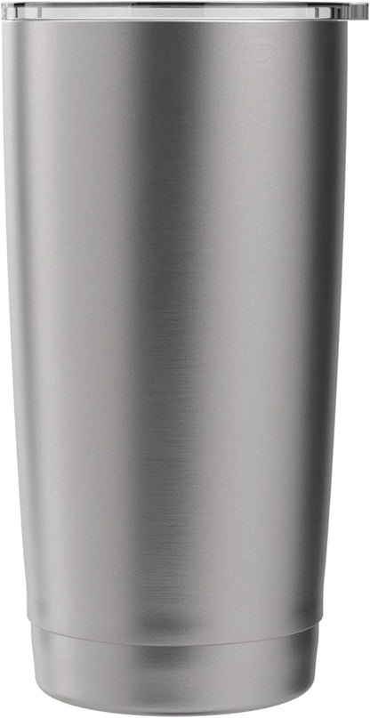 Vintage Pattern Art Peach Fruit Stainless Steel Insulated Tumbler