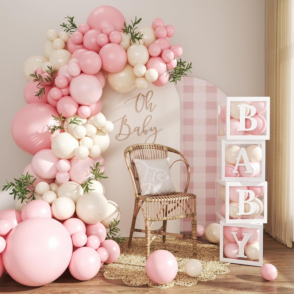 Pink Baby Shower Decorations for Girls