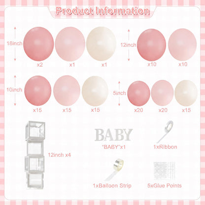 Pink Baby Shower Decorations for Girls