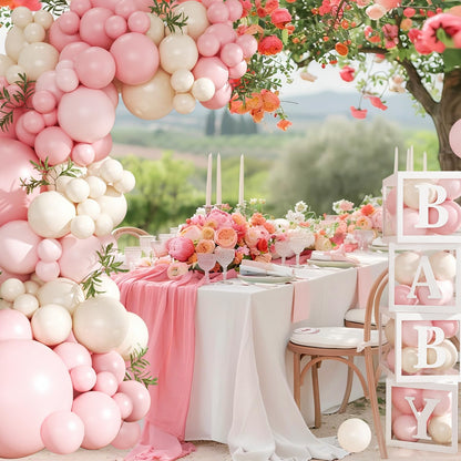 Pink Baby Shower Decorations for Girls