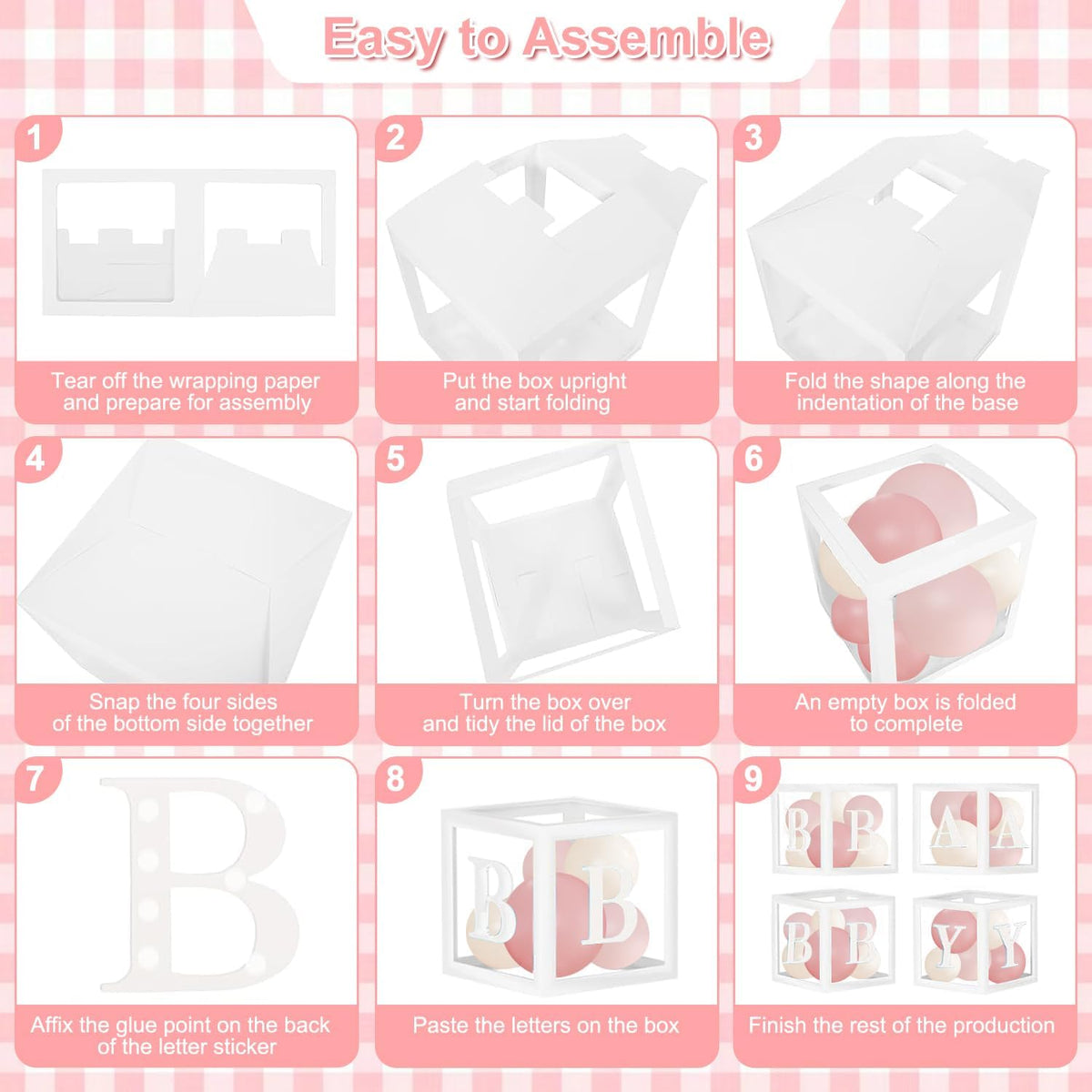 Pink Baby Shower Decorations for Girls
