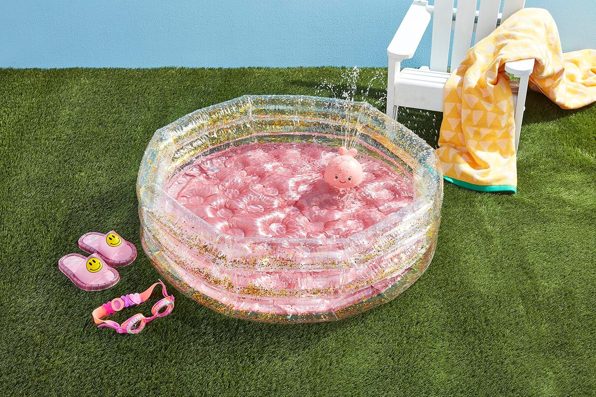 Pink Glitter Baby Pool