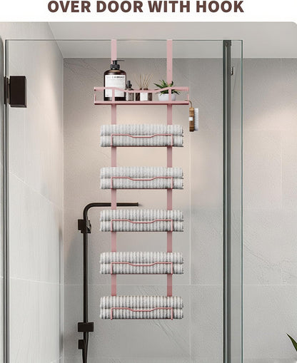 Hanging Towel Racks for Bathroom Storage