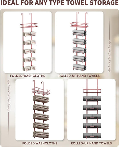 Hanging Towel Racks for Bathroom Storage