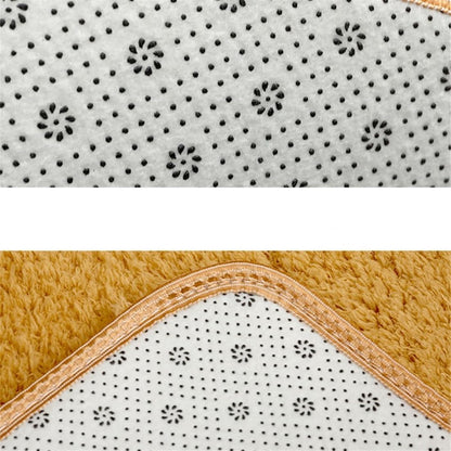 Plush Round Rug Soft Indoor Modern Area Rugs Yoga Mat for Children Bedroom Home Decor Nursery Light Pink 1.3 Feet