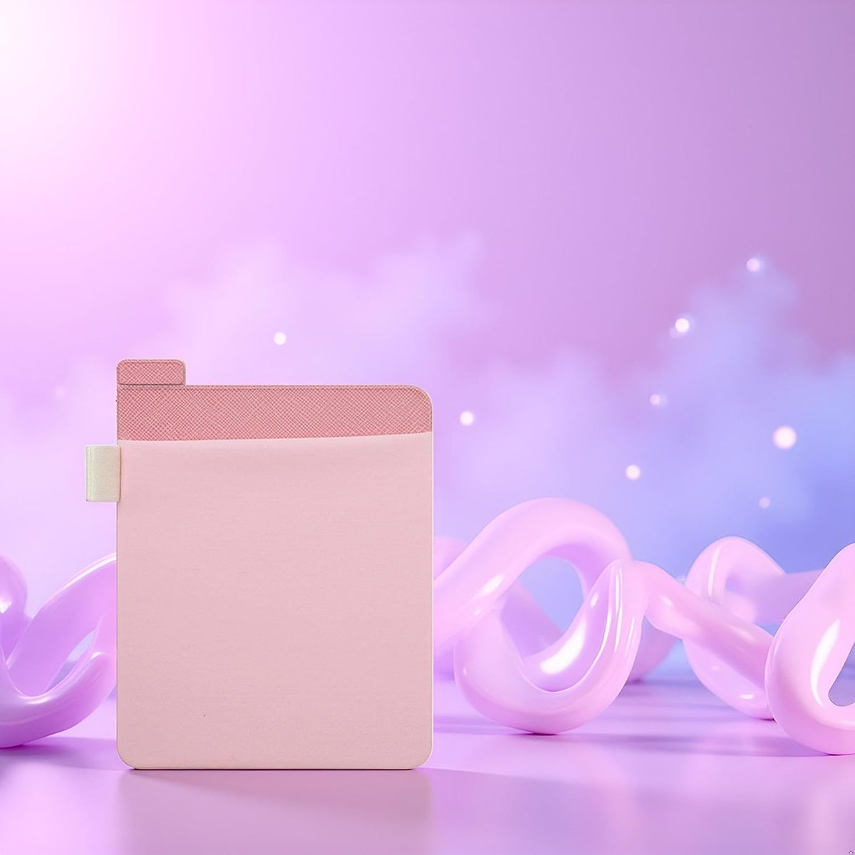 1 Pc Pink External Hards Drive Holder - External Hards Drives Adhesive Carrying Case,Reusable Sleeve Storage Organizer Computer Hard Drive Bags and Battery Pack Computers and Accessories