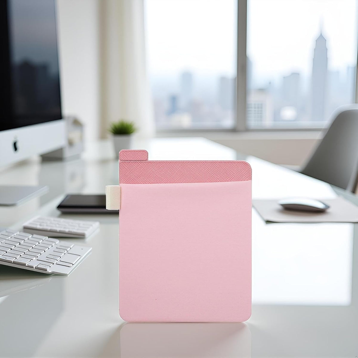 1 Pc Pink External Hards Drive Holder - External Hards Drives Adhesive Carrying Case,Reusable Sleeve Storage Organizer Computer Hard Drive Bags and Battery Pack Computers and Accessories
