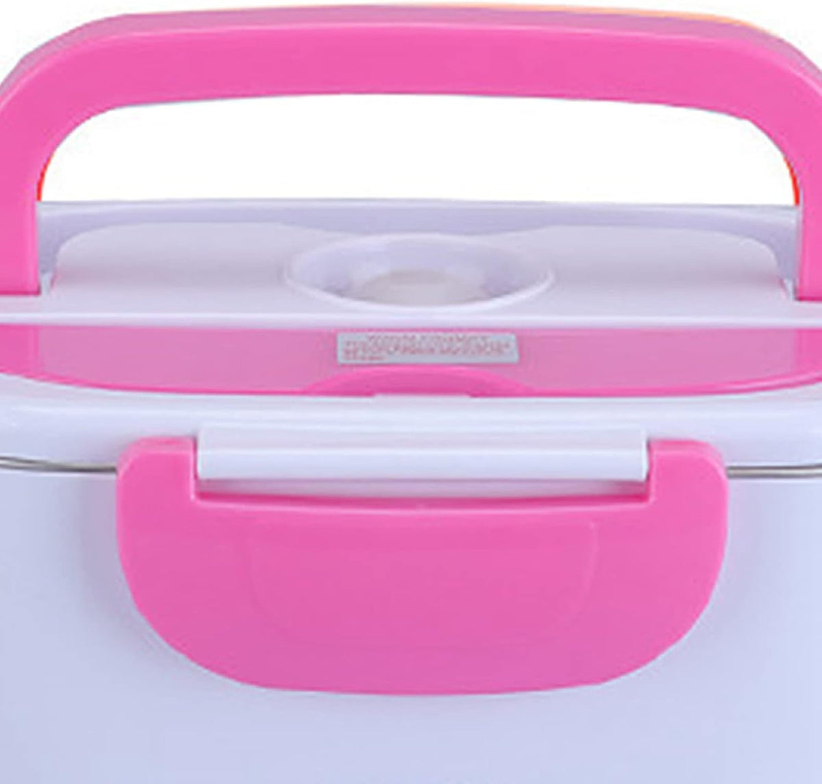 Electric Lunch Box, Portable Food Warmer and Heater Lunch Box for Home Kitchen Travel with Spoon, Liner, Dish Box, Pink 110V US Plug