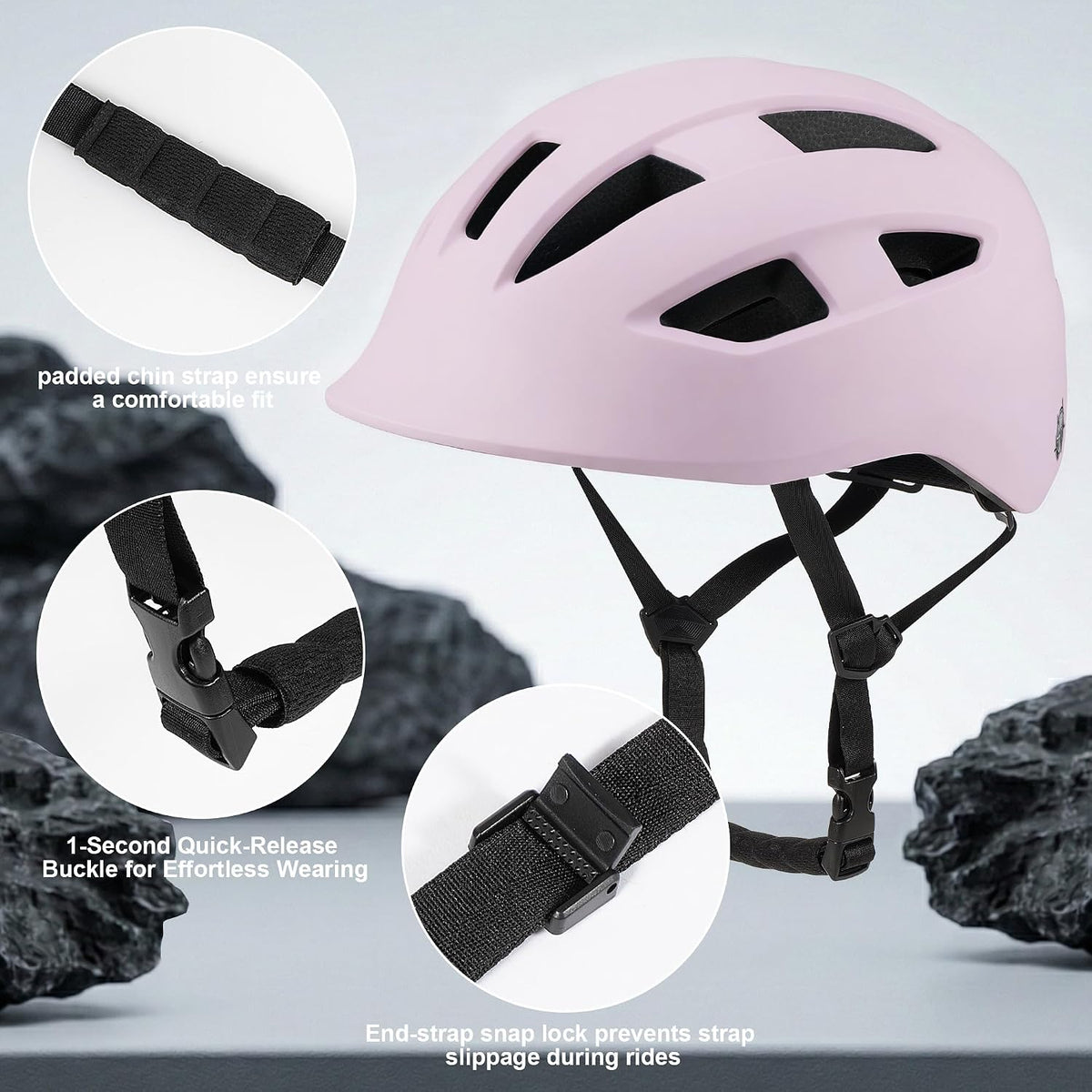 Adult Bike/Scooter Helmet Rear Light CPSC/ASTM Cert