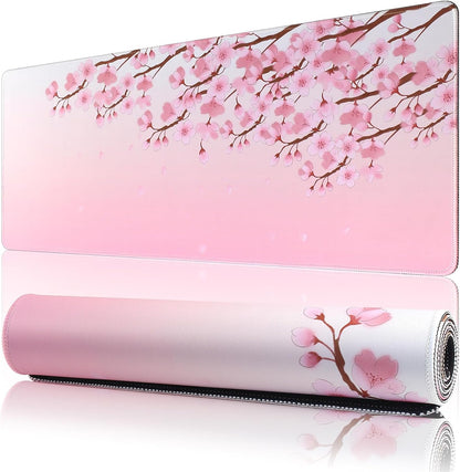 Large Desk Keyboard Mouse Pads Mats 11.8 x 23.6 Inches