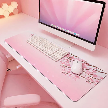 Large Desk Keyboard Mouse Pads Mats 11.8 x 23.6 Inches