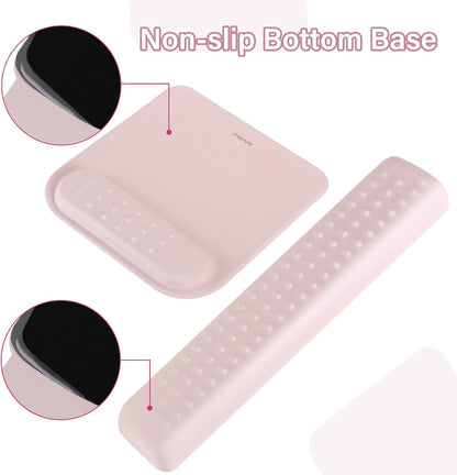Keyboard Stand&Wrist Rest Support for Keyboard &Mouse Pad Set