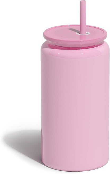 16 oz Sublimatable Tumbler, Insulated Tumbler with Straw