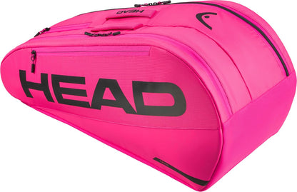 Tour Racquet Bag M (6R) Tennis Bag - Holds Up to 6 Racquets, CCT+ Climate Control Technology, 2 Main Compartments, Shoe Pocket & Backpack Carry System