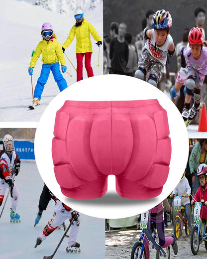 Reomoto Kids Hip Protection Pads Shorts Skiing Skating Snowboard Hip Protection Pads for Teenagers