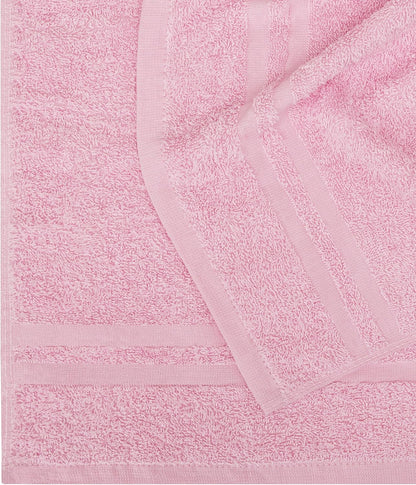 Bleach Proof Salon Towels, Pack of 12, 16x27 in, Pink