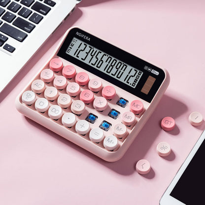 Desktop Calculator, 12 Digit HD Display with% Key