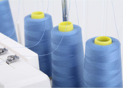 Polyester Serger Thread, 2750yd 40/2, Dusty Pink | Polyester serger thread for overlock sewing, seams and garment construction. Large cone gives smooth, reliable stitching.