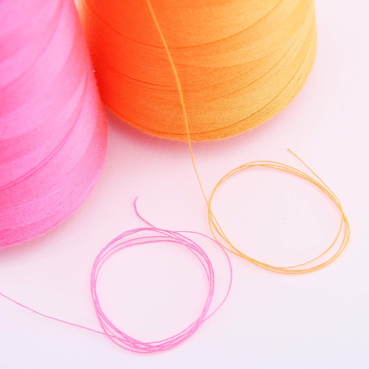 Polyester Serger Thread, 2750yd 40/2, Dusty Pink | Polyester serger thread for overlock sewing, seams and garment construction. Large cone gives smooth, reliable stitching.