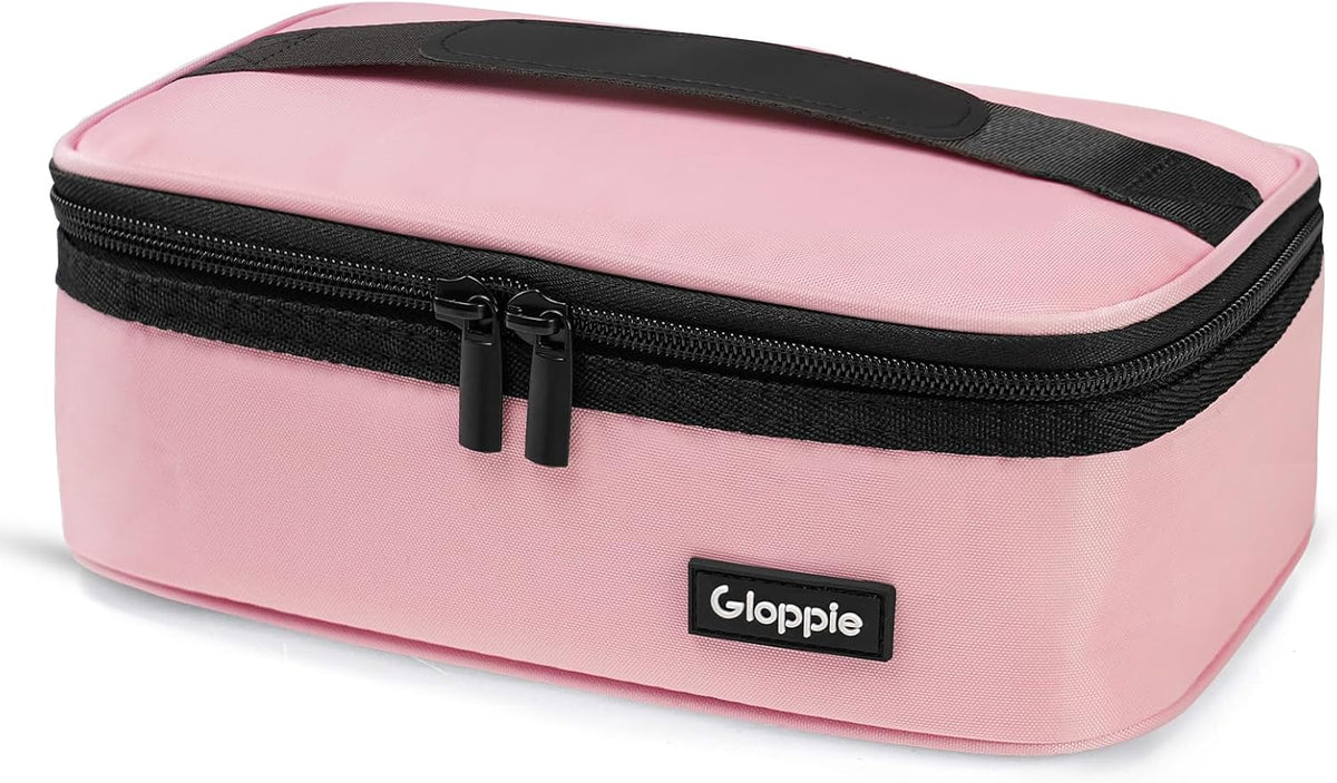 Small Lunch Bag, Insulated Lunch Box for Adults & Kids, Pink