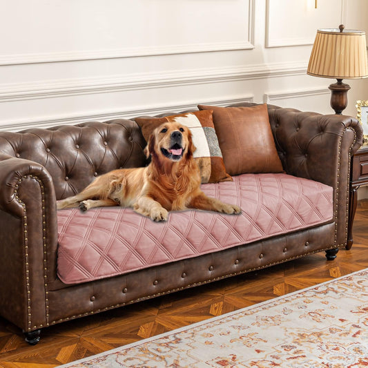 Waterproof Dog Bed Cover Pet Blanket with Anti-Slip Back for Furniture Bed Couch Sofa